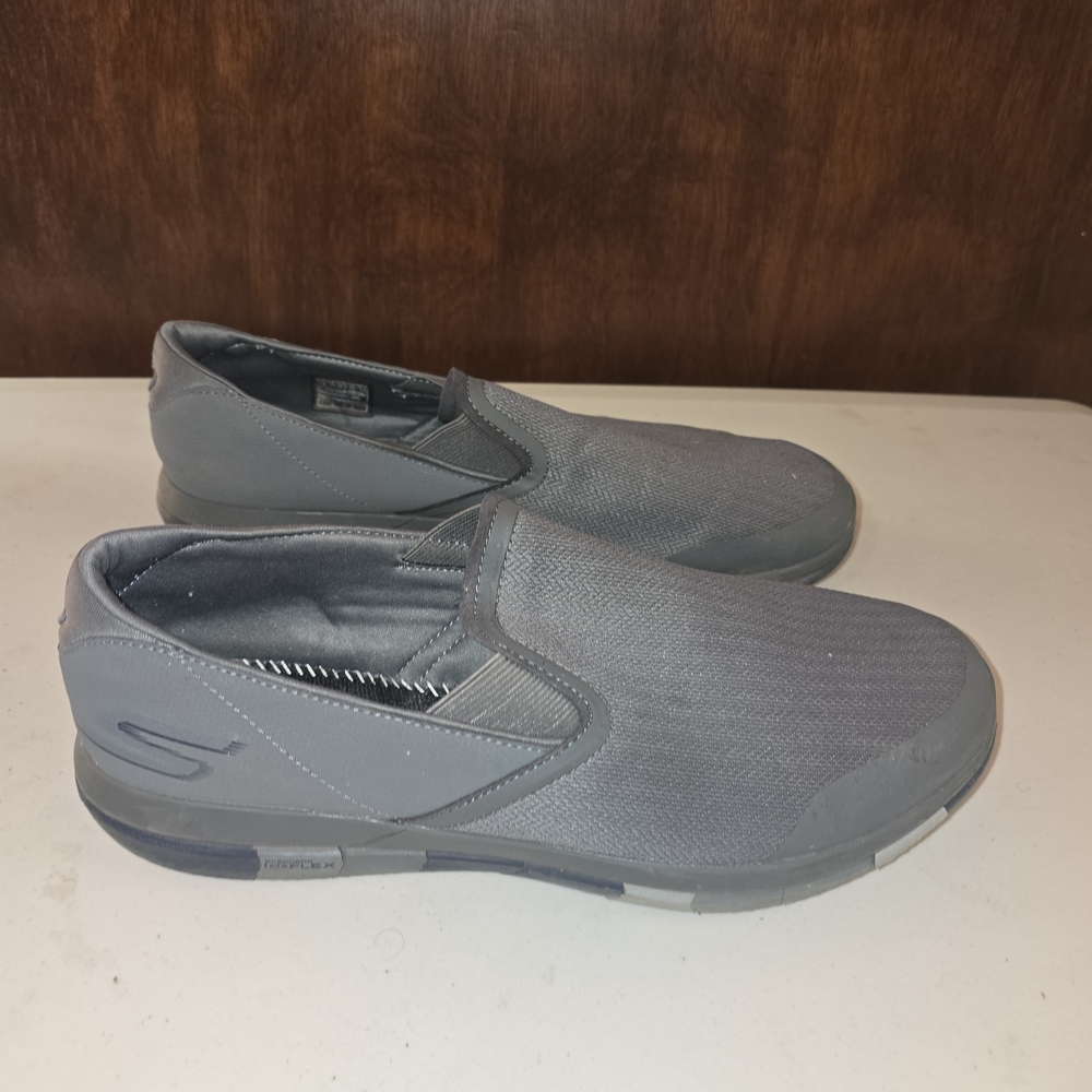Skechers Men's Gray Slip-On Shoes